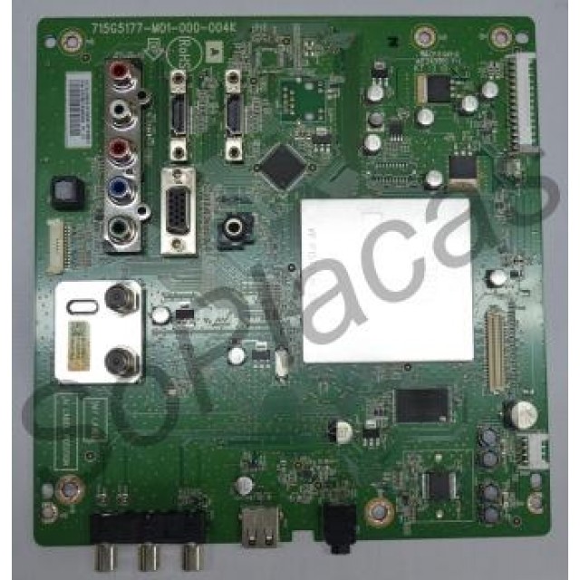 PLACA PRINCIPAL SONY KDL-40BX455 KDL-46BX455 715G5177-M01-000-004K (SEMI NOVA) Placa Principal SONY www.soplacas.tv.br